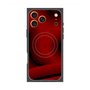 プレミアムスクエアケース with MagSafe［ CASEPLAY Winding Pattern - Red ］