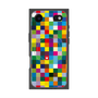 プレミアムスクエアケース with MagSafe［ CASEPLAY Rainbow Check ］