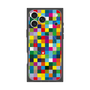 プレミアムスクエアケース with MagSafe［ CASEPLAY Rainbow Check ］