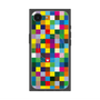 プレミアムスクエアケース with MagSafe［ CASEPLAY Rainbow Check ］