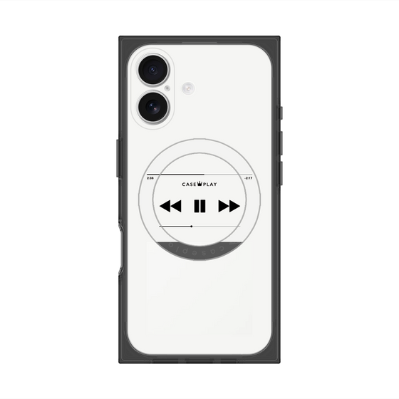 プレミアムスクエアケース with MagSafe［ Music Player ］