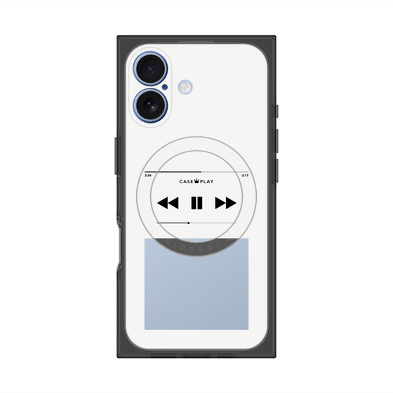 プレミアムスクエアケース with MagSafe［ Music Player ］