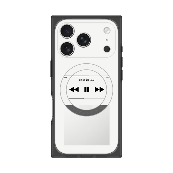 プレミアムスクエアケース with MagSafe［ Music Player ］