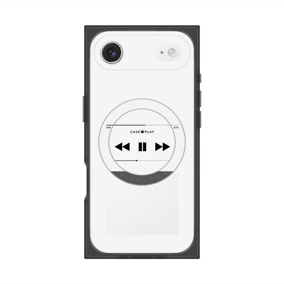 プレミアムスクエアケース with MagSafe［ Music Player ］