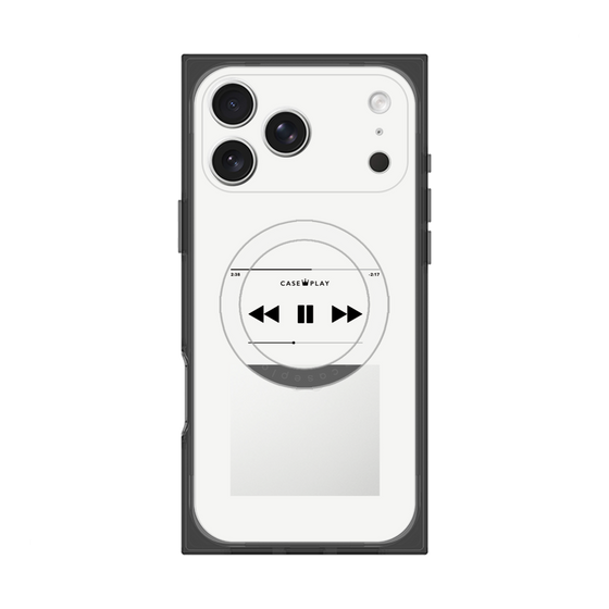 プレミアムスクエアケース with MagSafe［ Music Player ］