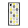 プレミアムスクエアケース with MagSafe［ Nordic Circle - Yellow ］