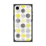 プレミアムスクエアケース with MagSafe［ Nordic Circle - Yellow ］