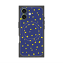 プレミアムスクエアケース with MagSafe［ Drawing Dot - Navy ］