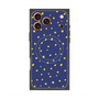 プレミアムスクエアケース with MagSafe［ Drawing Dot - Navy ］