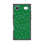 プレミアムスクエアケース with MagSafe［ Drawing Dot - Green ］