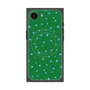 プレミアムスクエアケース with MagSafe［ Drawing Dot - Green ］