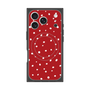プレミアムスクエアケース with MagSafe［ Drawing Dot - Red ］