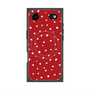 プレミアムスクエアケース with MagSafe［ Drawing Dot - Red ］