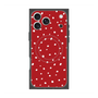 プレミアムスクエアケース with MagSafe［ Drawing Dot - Red ］