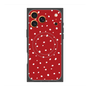 プレミアムスクエアケース with MagSafe［ Drawing Dot - Red ］