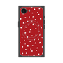 プレミアムスクエアケース with MagSafe［ Drawing Dot - Red ］