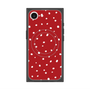 プレミアムスクエアケース with MagSafe［ Drawing Dot - Red ］