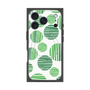 プレミアムスクエアケース with MagSafe［ Nordic Dot - Green ］