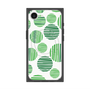 プレミアムスクエアケース with MagSafe［ Nordic Dot - Green ］