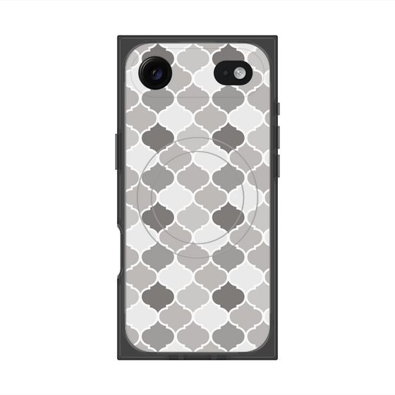 プレミアムスクエアケース with MagSafe［ Moroccan1 color - Gray ］