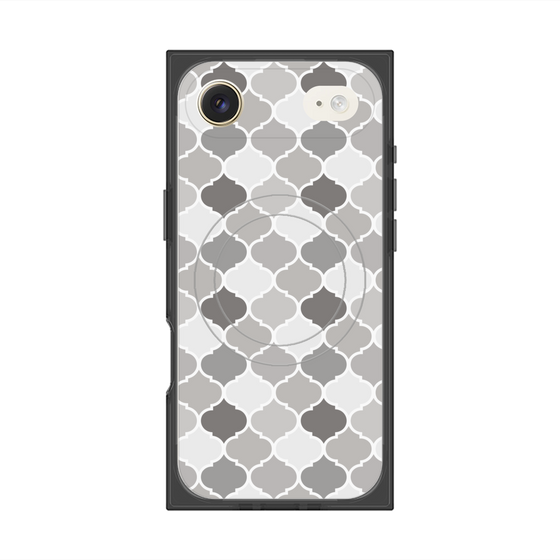 プレミアムスクエアケース with MagSafe［ Moroccan1 color - Gray ］