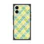 プレミアムスクエアケース with MagSafe［ Moroccan1 color - Green ］