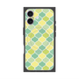 プレミアムスクエアケース with MagSafe［ Moroccan1 color - Green ］