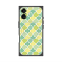 プレミアムスクエアケース with MagSafe［ Moroccan1 color - Green ］