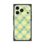 プレミアムスクエアケース with MagSafe［ Moroccan1 color - Green ］