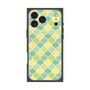 プレミアムスクエアケース with MagSafe［ Moroccan1 color - Green ］
