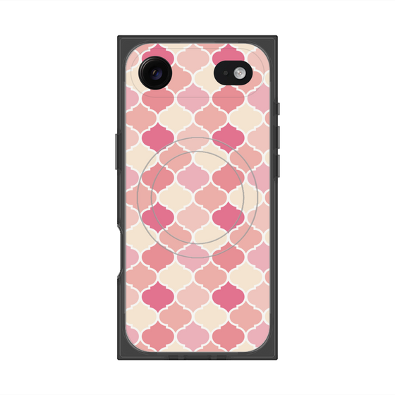 プレミアムスクエアケース with MagSafe［ Moroccan1 color - Pink ］