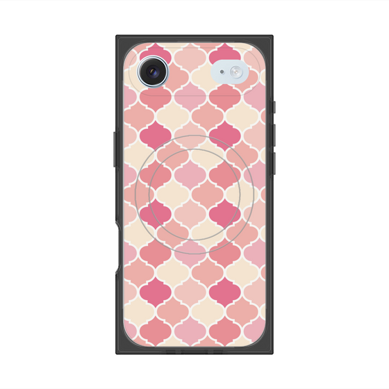 プレミアムスクエアケース with MagSafe［ Moroccan1 color - Pink ］