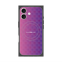 プレミアムスクエアケース with MagSafe［ CASEPLAY Check - Purple ］