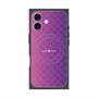 プレミアムスクエアケース with MagSafe［ CASEPLAY Check - Purple ］