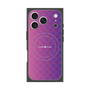 プレミアムスクエアケース with MagSafe［ CASEPLAY Check - Purple ］