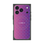 プレミアムスクエアケース with MagSafe［ CASEPLAY Check - Purple ］