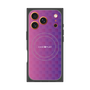 プレミアムスクエアケース with MagSafe［ CASEPLAY Check - Purple ］