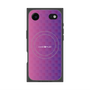 プレミアムスクエアケース with MagSafe［ CASEPLAY Check - Purple ］