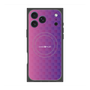 プレミアムスクエアケース with MagSafe［ CASEPLAY Check - Purple ］