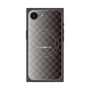 プレミアムスクエアケース with MagSafe［ CASEPLAY Check - Black ］