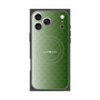 プレミアムスクエアケース with MagSafe［ CASEPLAY Check - Green ］