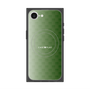 プレミアムスクエアケース with MagSafe［ CASEPLAY Check - Green ］