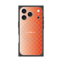 プレミアムスクエアケース with MagSafe［ CASEPLAY Check - Orange ］