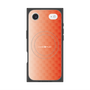 プレミアムスクエアケース with MagSafe［ CASEPLAY Check - Orange ］