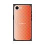 プレミアムスクエアケース with MagSafe［ CASEPLAY Check - Orange ］