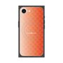 プレミアムスクエアケース with MagSafe［ CASEPLAY Check - Orange ］