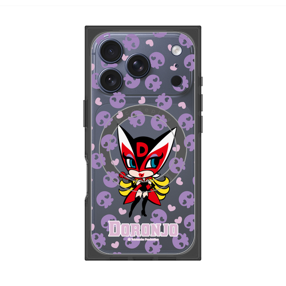 プレミアムスクエアケース with MagSafe［ ドロンジョ - ミニキャラ - Purple ］