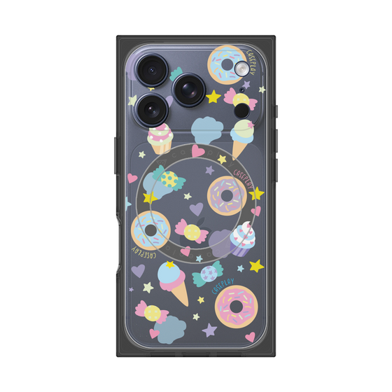 プレミアムスクエアケース with MagSafe［ オリジナル - SWEETS ］