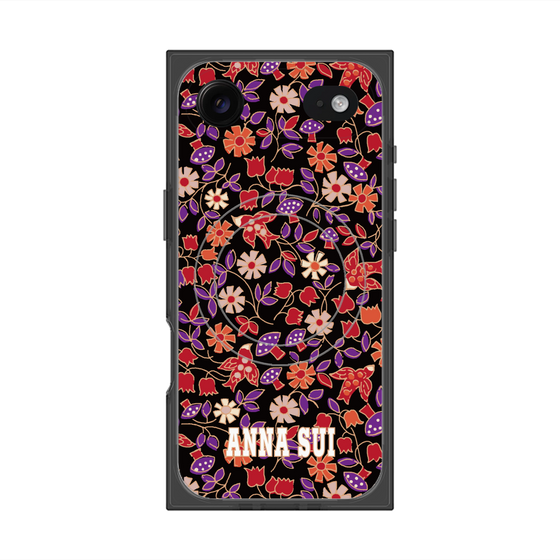 プレミアムスクエアケース with MagSafe［ ANNA SUI - ワイルドフラワー ］