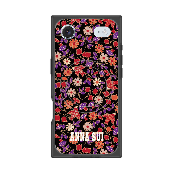 プレミアムスクエアケース with MagSafe［ ANNA SUI - ワイルドフラワー ］